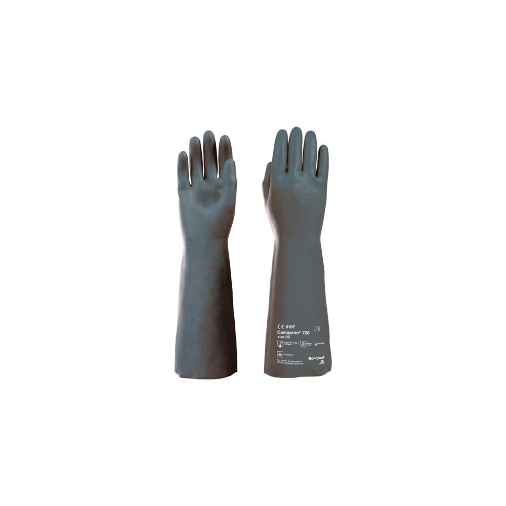 HONEYWELL Chemical protective glove Camapren 726 size 10 black EN388 / EN374-1 PPE category III