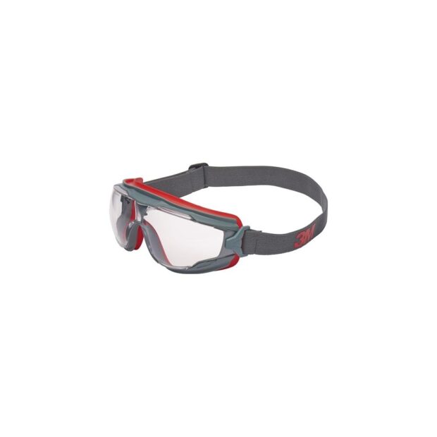 3M All-round vision safety goggles GoggleGear GG501V EN 166 grey frame, clear lenses polycarbonate