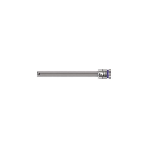 WERA Socket bit 8740 A HF 1/4 inch spanner width 7 mm length 100 mm