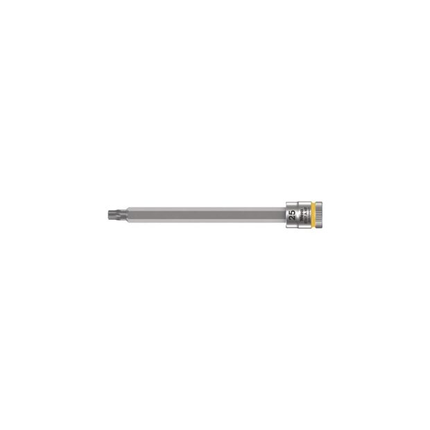 WERA Socket bit 8767 A HF TORX® 1/4 inch T25 length 100 mm