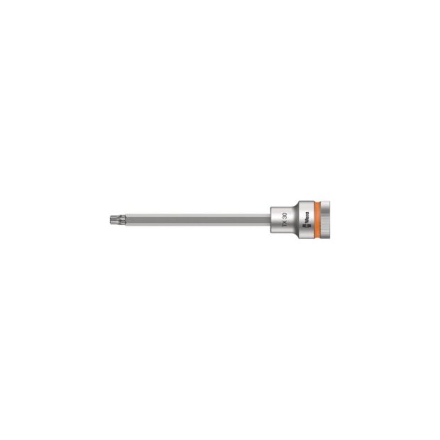 WERA Socket bit 8767 C HF TORX® 1/2 inch T30 length 140 mm