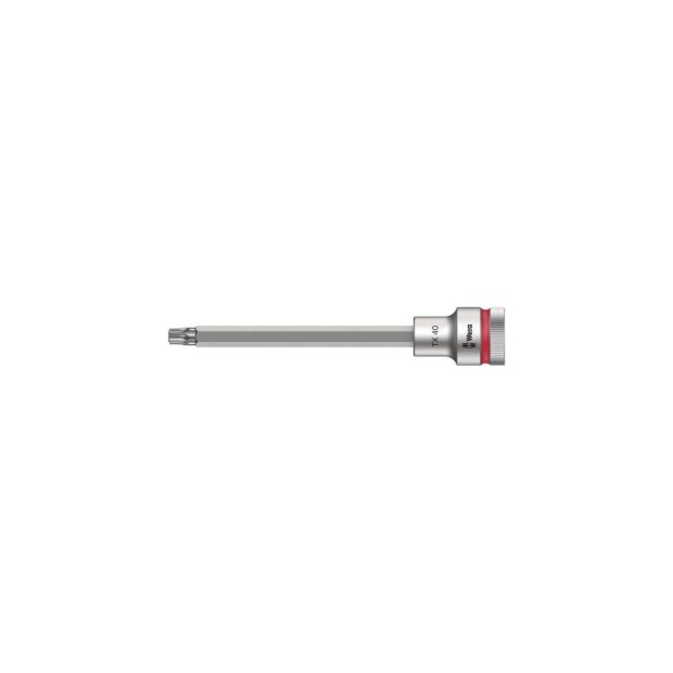 WERA Socket bit 8767 C HF TORX® 1/2 inch T40 length 140 mm