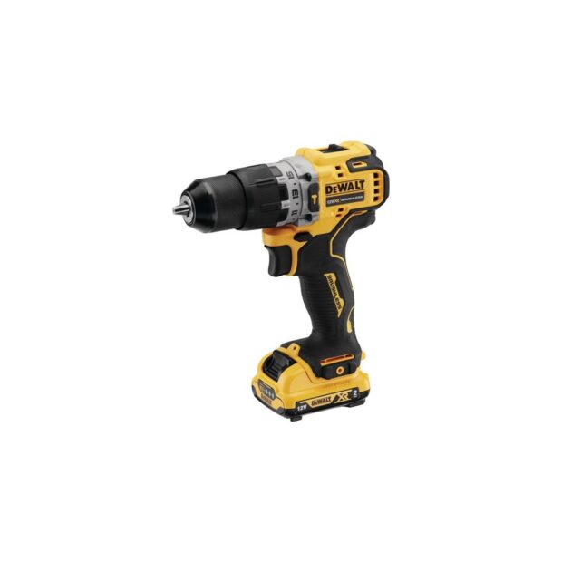 DEWALT Cordless impact drill screwdriver DCD 706 D2 12 V 2 Ah 10 mm 1.5-10 mm