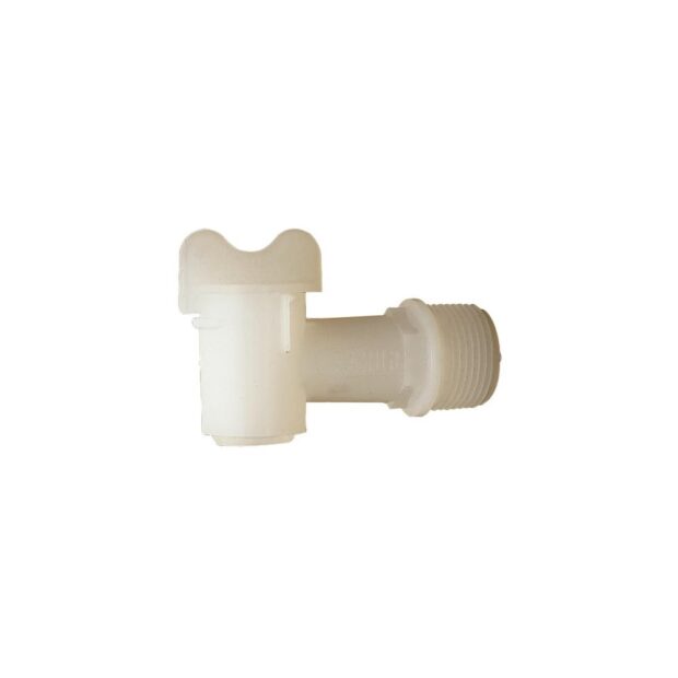 Barrel tap  white plastic R 26.9 (3/4 inch) mm