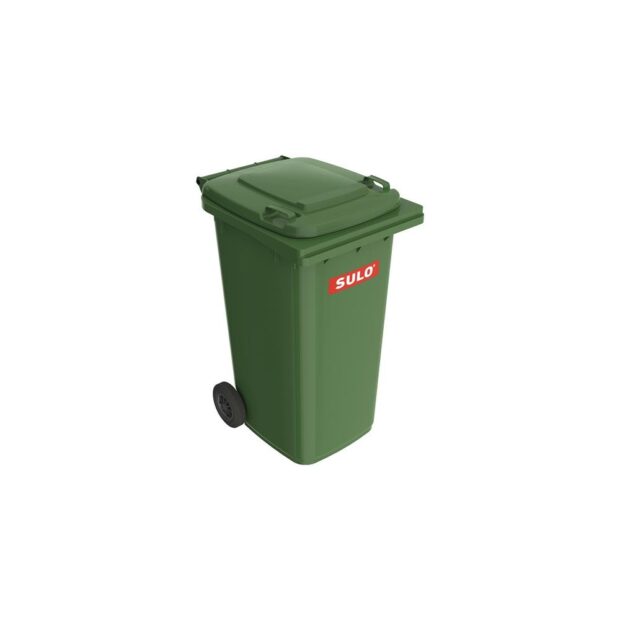 SULO Large waste container  240 l HDPE green movable, according to EN 840