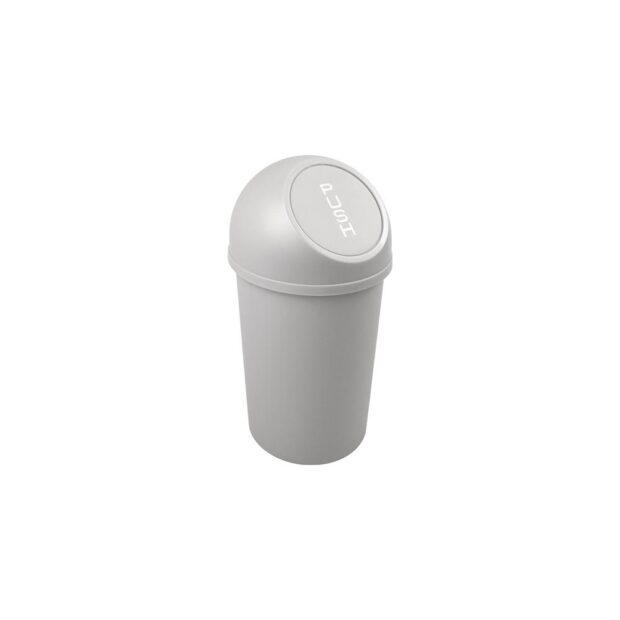 HELIT Waste container  H490xdm253 mm 13 l light grey