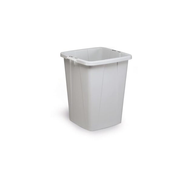 DURABLE Recyclable waste collector  90 l H610xW520xD490mm grey no lid