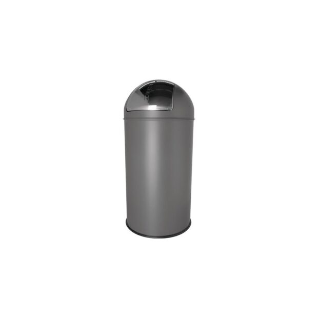 HELIT Waste container  dm360xH745mm 50 l medium grey