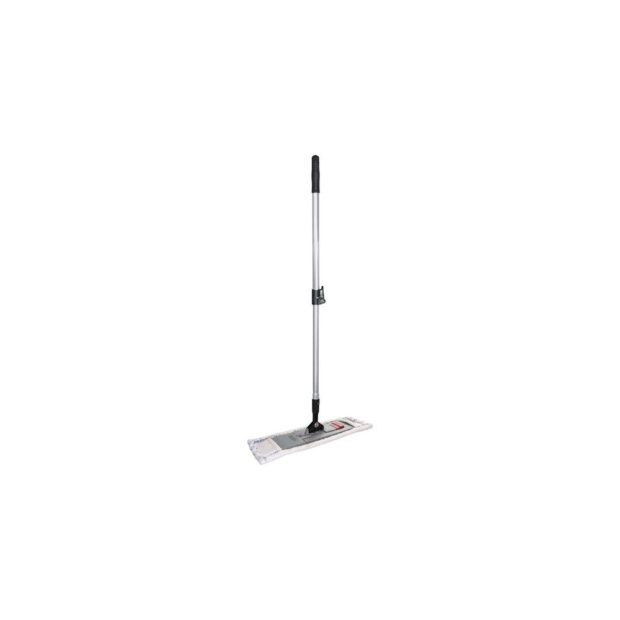 SPRINTUS Mop set  mop holder, alumin. telesc. handle, mop microfibre, white W500xL1450mm