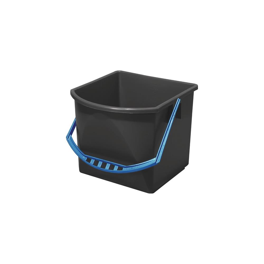 VERMOP Bucket 17 l plastic black for cleaning trolley 9000 472 060-064