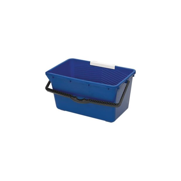 NÖLLE Bucket  18 l plastic blue for window cleaning