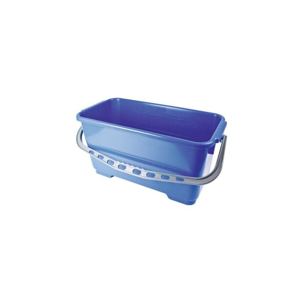 NÖLLE Bucket  22 l plastic blue for window cleaning