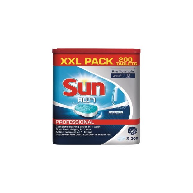 SUN Dishwasher tabs professional 200 pc.