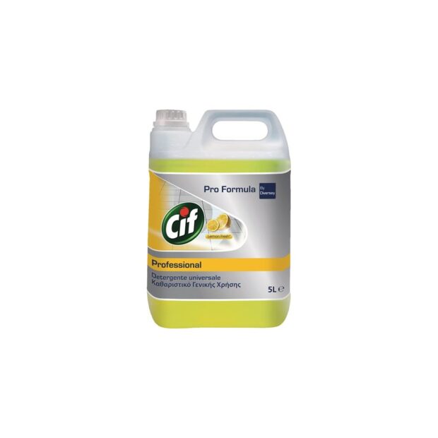 CIF General-purpose cleaner Professional Lemon-Fresh 5 l