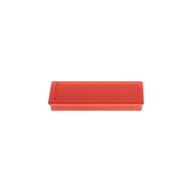 MAGNETOPLAN Rectangular magnet  W55 x D22 x T8 mm red