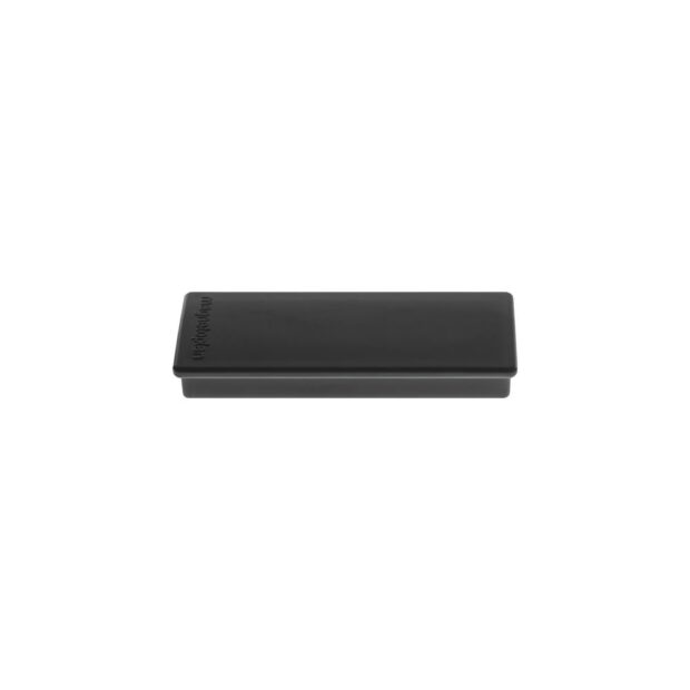 MAGNETOPLAN Rectangular magnet  W55 x D22 x T8 mm black