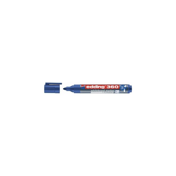 EDDING Whiteboard marker 360 blue line width 1.5-3 mm bullet tip