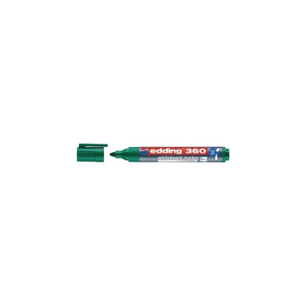 EDDING Whiteboard marker 360 green line width 1.5-3 mm bullet tip