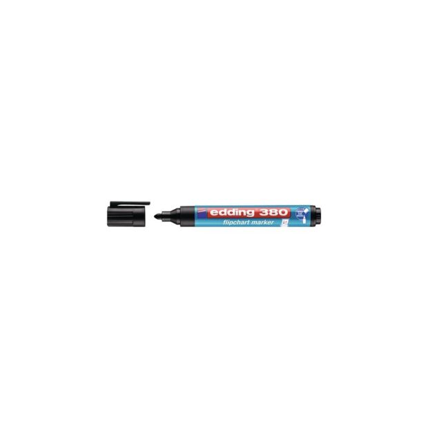 EDDING Flip chart marker 380 black/red/blue/green line width 1.5-3 mm bullet tip - Image 2