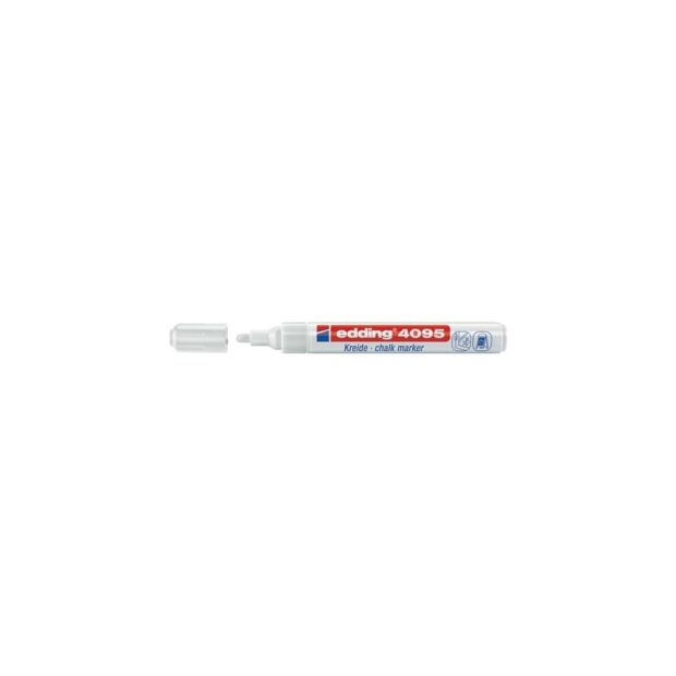 EDDING Crayon marker 4095 white line width 2-3 mm bullet tip