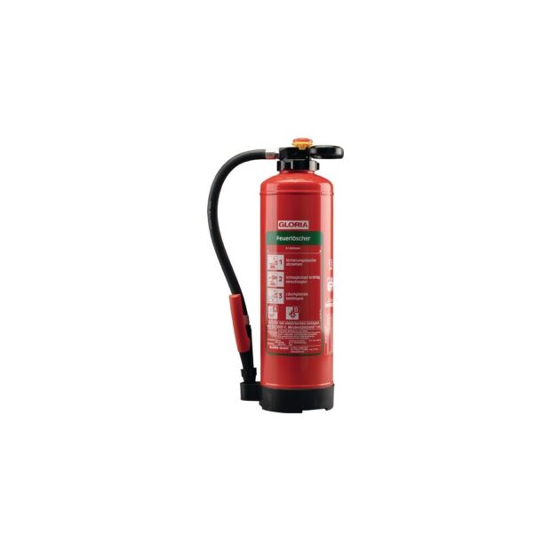 GLORIA Foam fire extinguisher SE+9PRO 9 kg rechargeable fire class A 43 A 233 B with wall holder