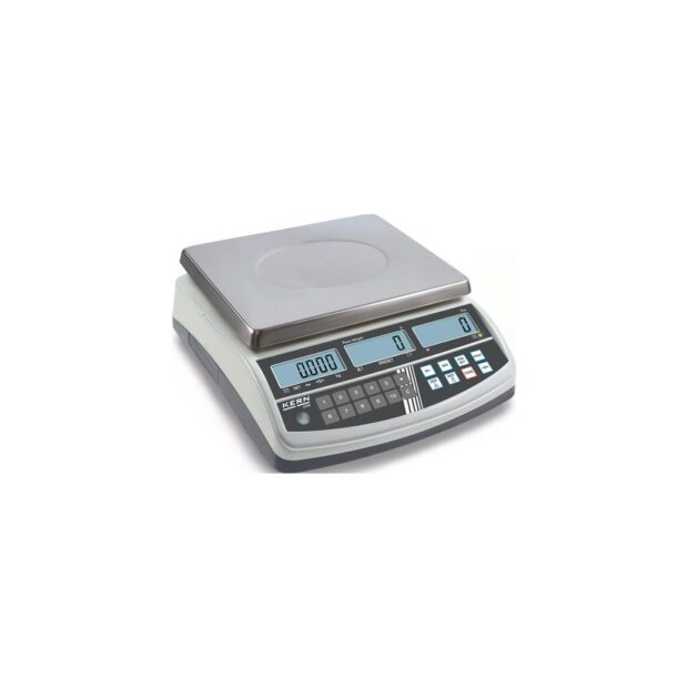 KERN Counting scale  weighing range 6 kg, num. script 0.1 g weighing platform W295xD225 mm