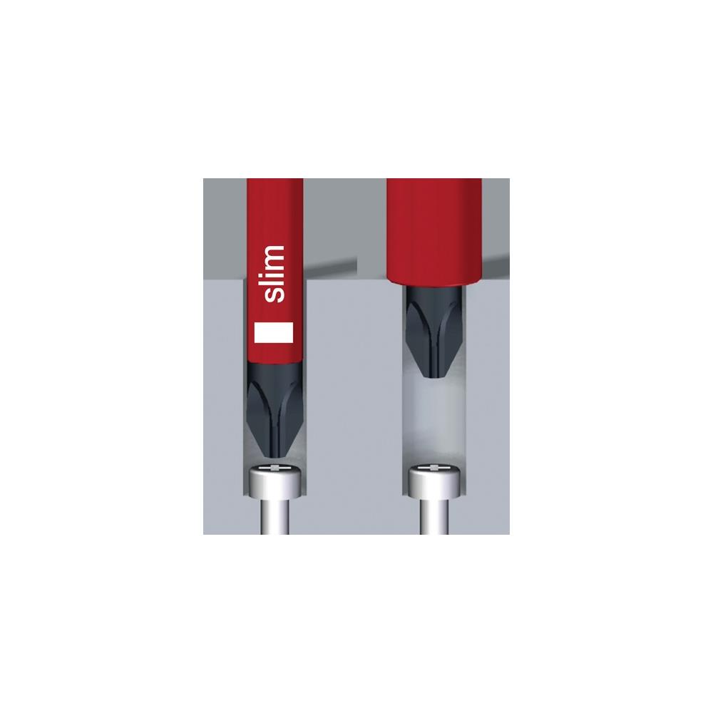 WIHA Interchangeable blade SlimBit electric PZD 2 x 75 mm VDE insulated - Image 2