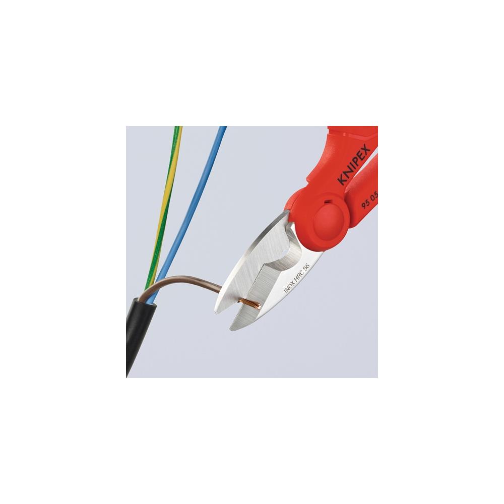 KNIPEX Electrician/craftsman's scissors length 155 mm 2-component grips - Image 7