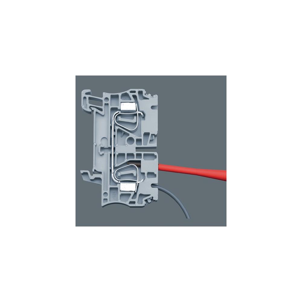 WERA Screwdriver set 160 iSS/7 7-part slot PH/+-(SL/PZD) blade and handle extra slim VDE - Image 2