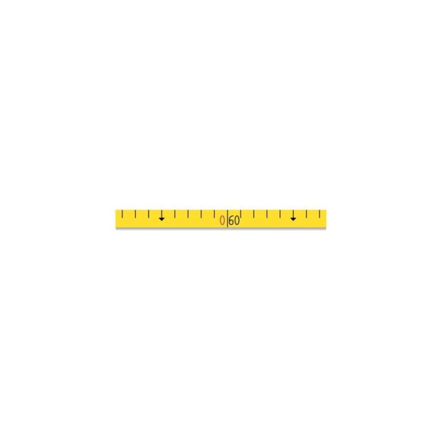 BMI Retractable tape rule RADIUS length 10 m tape width 13 mm cm EG II plastic glass fibre - Image 2