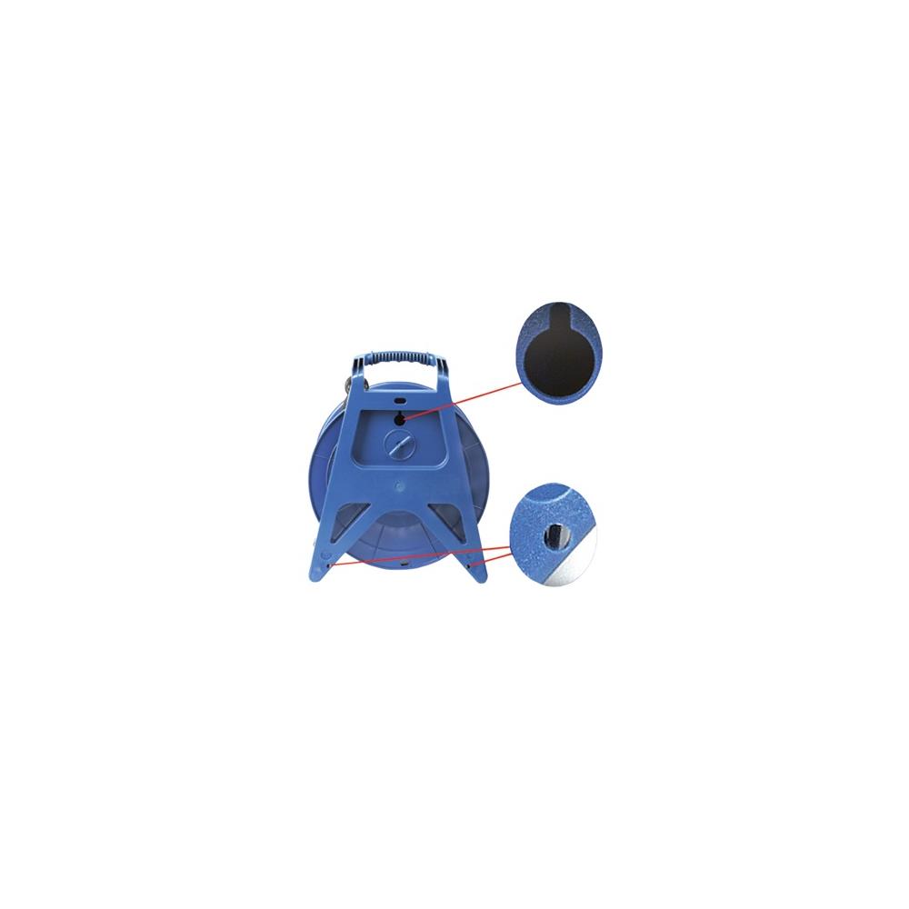 JUMBO Cable reel 25 m H07RN-F 3 x 1.5 mm² 4 sockets with earthing contact solid plastic IP54 - Image 3