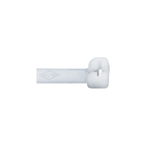 SAPISELCO Cable tie M.E.T. length 186 mm width 4.5 mm polyamide 6.6 natural - Image 3