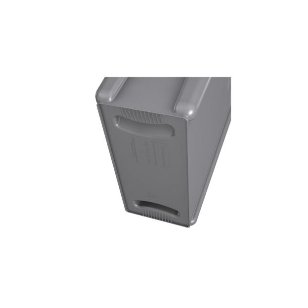 RUBBERMAID Recyclable waste collector  87 l H762xW279xD558 mm grey with ventilation channels - Image 2