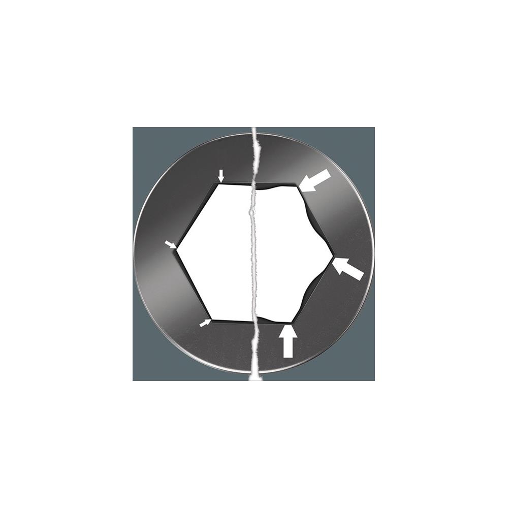 WERA Allen key set 950 PKL 7 -part plastic container AF 1.5-6 mm ball end long alloyed tool steel - Image 2