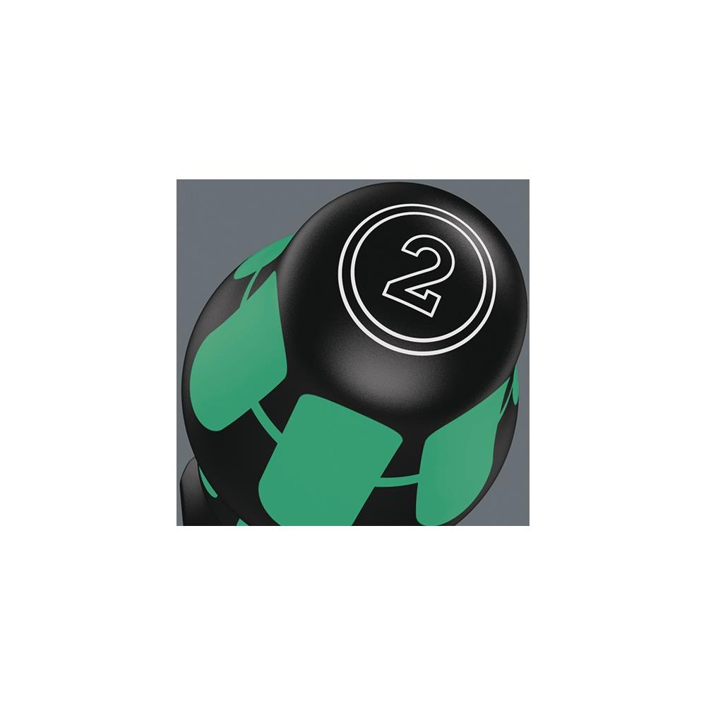 WERA Screwdriver set Kraftform Big Pack 300 14-part slot/PH/PZD/TX 2-component handle round blade - Image 5