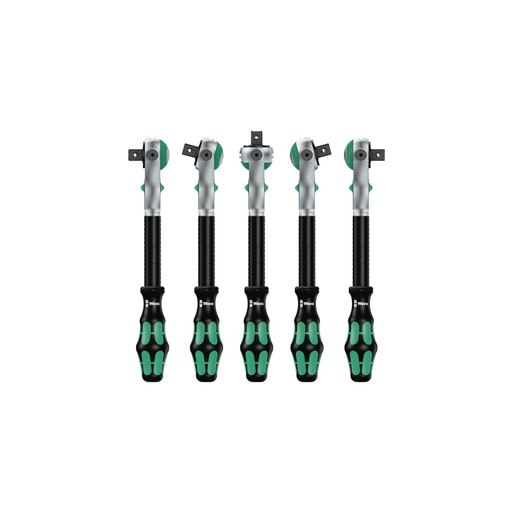 WERA Swivelling and reversible ratchet Zyklop Speed 3/8 inch no. of teeth 72 length 199 mm 2-component handle - Image 8