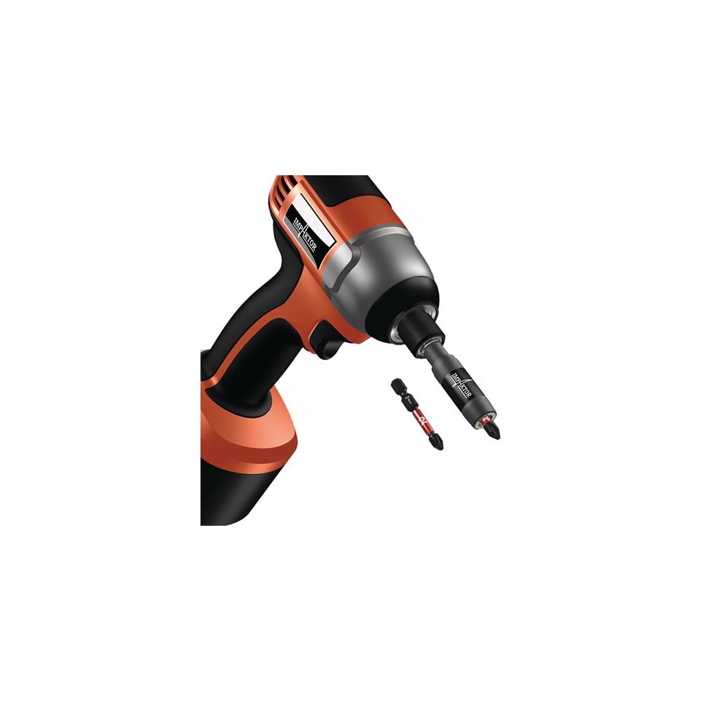 WERA Large pack of bits IMPAKTOR Diamond 1/4 inch PZD 2 length 25 mm DIN ISO 1173 C 6.3 - Image 4