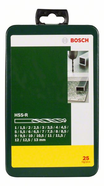 Robert Bosch Power Tools GmbH 25-piece HSS-R metal drill bit set - Image 2