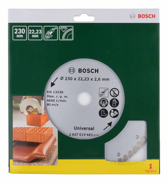 Robert Bosch Power Tools GmbH Diamond cutting disc Turbo, Ø 230 mm - Image 2