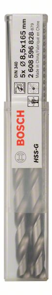 Robert Bosch Power Tools GmbH Metal drill bits HSS-G, DIN 340. For rotary drills/drivers - Image 2