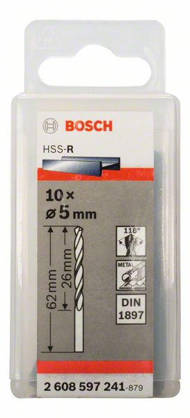 Robert Bosch Power Tools GmbH Stub drill bits, HSS-R, DIN 1897. For rotary drills/drivers - Image 2