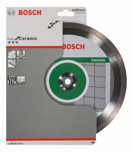 Robert Bosch Power Tools GmbH Diamond cutting disc Best for Ceramic. For small angle grinders - Image 2