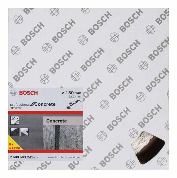Robert Bosch Power Tools GmbH Standard for Concrete diamond cutting disc. For large angle grinders with locking nut - Image 2