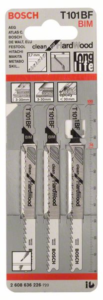 Robert Bosch Power Tools GmbH Jigsaw blade T 101 BF. For jigsaws - Image 2