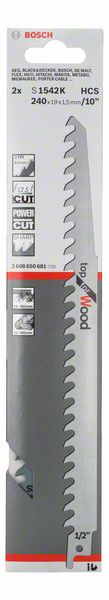 Robert Bosch Power Tools GmbH Reciprocating saw blade S 1542 K. For reciprocating saws - Image 2