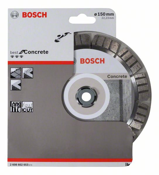Robert Bosch Power Tools GmbH Diamond cutting disc Best for Concrete. For large angle grinders with locking nut - Image 2