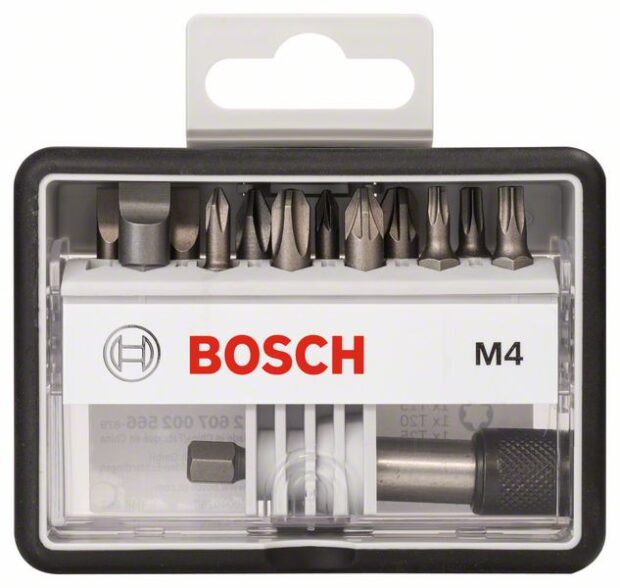 Robert Bosch Power Tools GmbH 12+1-piece Robust Line screwdriver bit set M PH/PZ/T/S, Extra Hard version. For rotary drills/drivers - Image 2