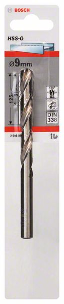 Robert Bosch Power Tools GmbH Metal drill bits HSS-G, DIN 338. For rotary drills/drivers - Image 2