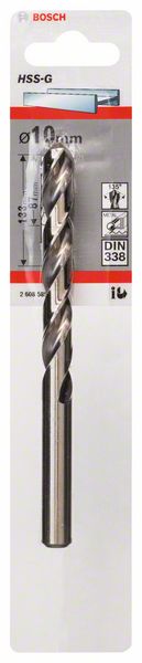 Robert Bosch Power Tools GmbH Metal drill bits HSS-G, DIN 338. For rotary drills/drivers - Image 2