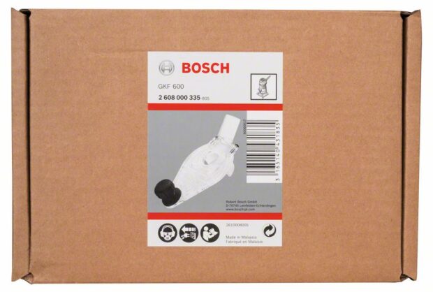 Robert Bosch Power Tools GmbH Base plate with handle and dust extraction outlet. For palm routers - Image 2